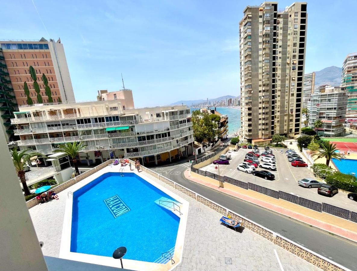 La Perla Benidorm Apartment Seaview & Pool Levante Beach ภายนอก รูปภาพ