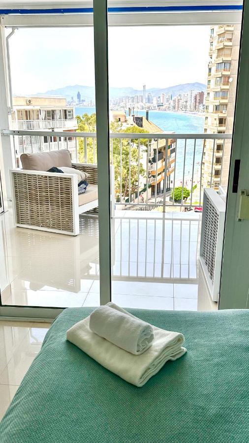 La Perla Benidorm Apartment Seaview & Pool Levante Beach ภายนอก รูปภาพ