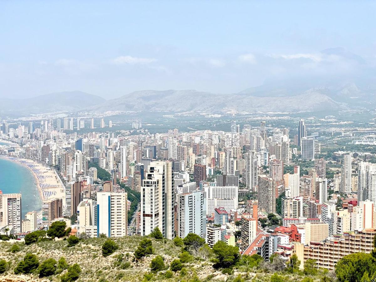 La Perla Benidorm Apartment Seaview & Pool Levante Beach ภายนอก รูปภาพ