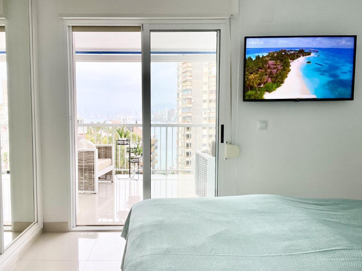 La Perla Benidorm Apartment Seaview & Pool Levante Beach ภายนอก รูปภาพ
