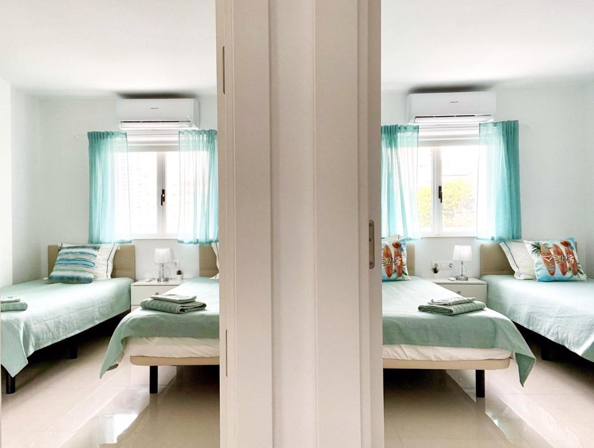 La Perla Benidorm Apartment Seaview & Pool Levante Beach ภายนอก รูปภาพ