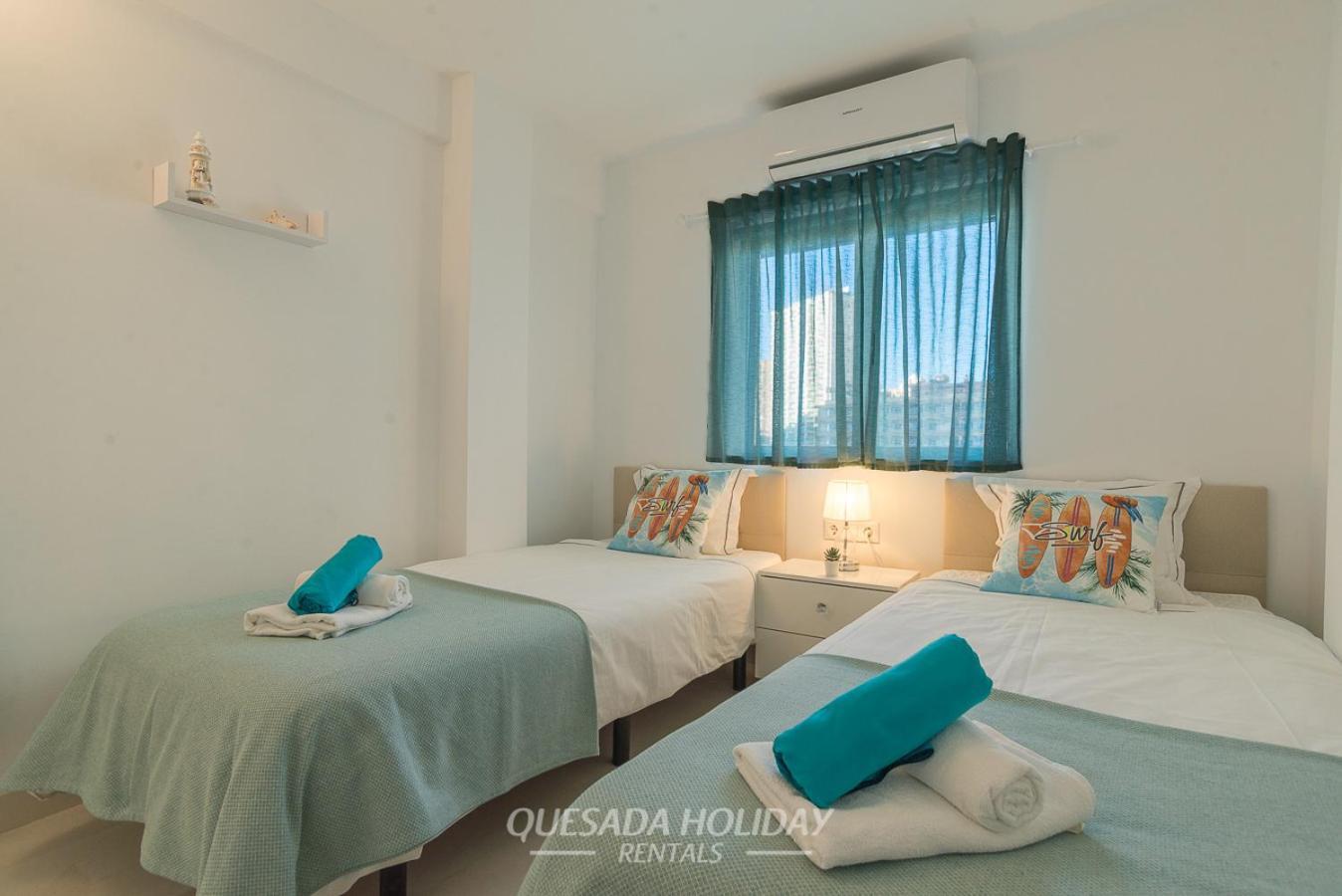 La Perla Benidorm Apartment Seaview & Pool Levante Beach ภายนอก รูปภาพ