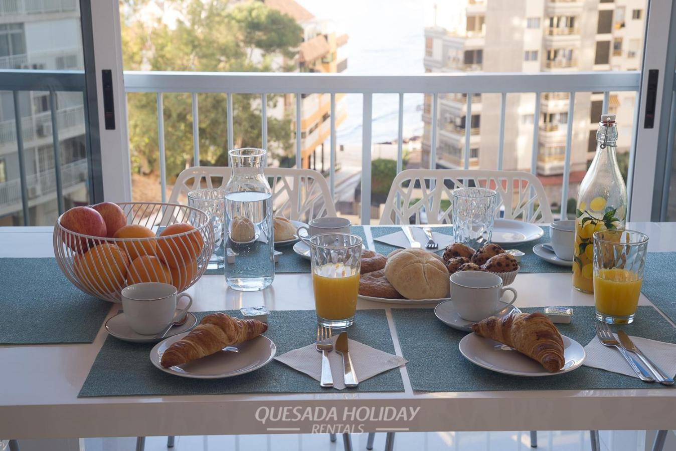 La Perla Benidorm Apartment Seaview & Pool Levante Beach ภายนอก รูปภาพ