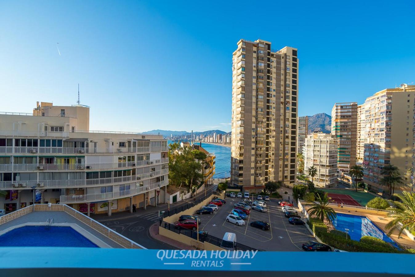 La Perla Benidorm Apartment Seaview & Pool Levante Beach ภายนอก รูปภาพ