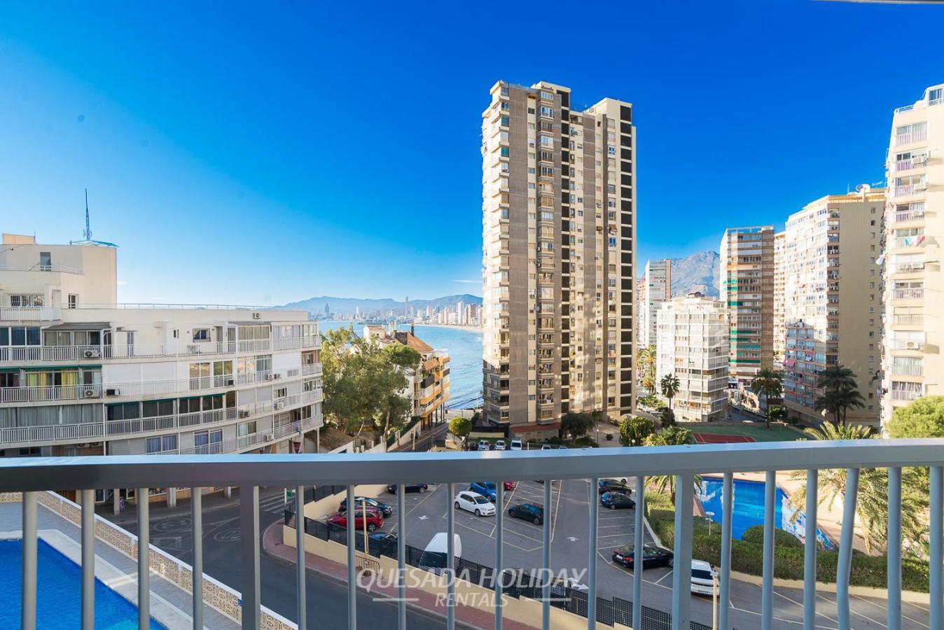 La Perla Benidorm Apartment Seaview & Pool Levante Beach ภายนอก รูปภาพ