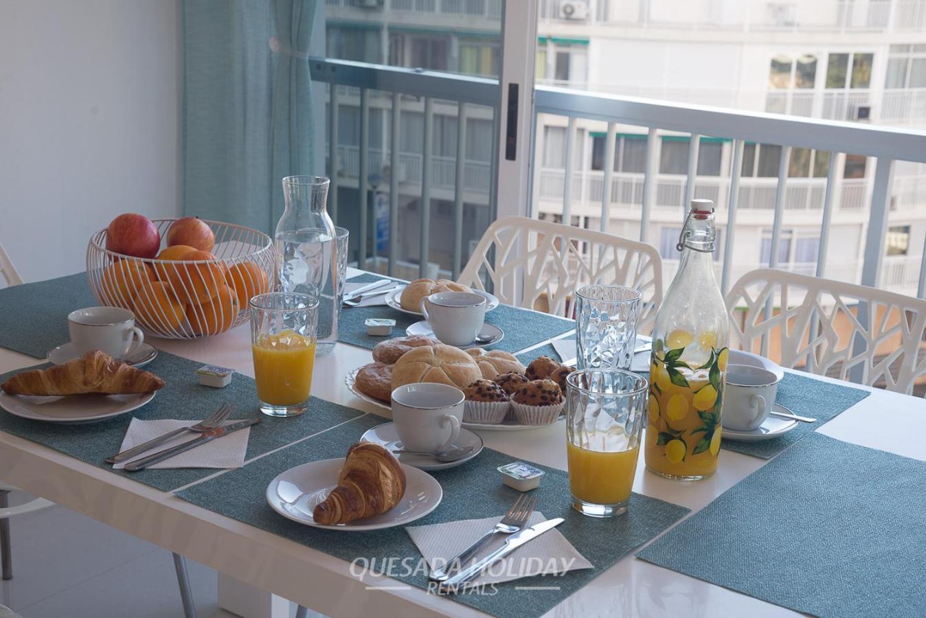 La Perla Benidorm Apartment Seaview & Pool Levante Beach ภายนอก รูปภาพ