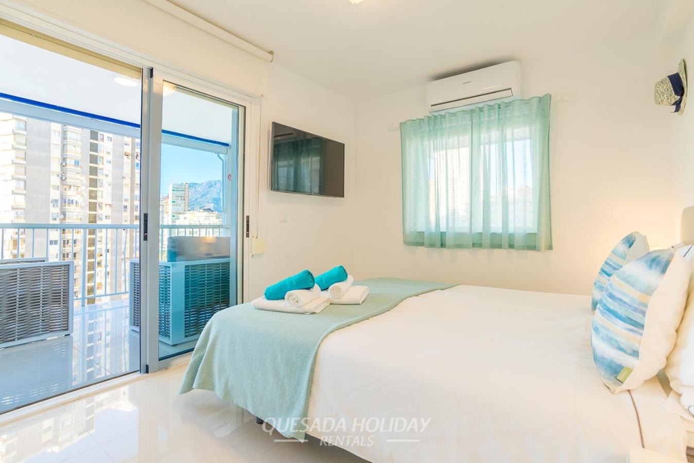 La Perla Benidorm Apartment Seaview & Pool Levante Beach ภายนอก รูปภาพ