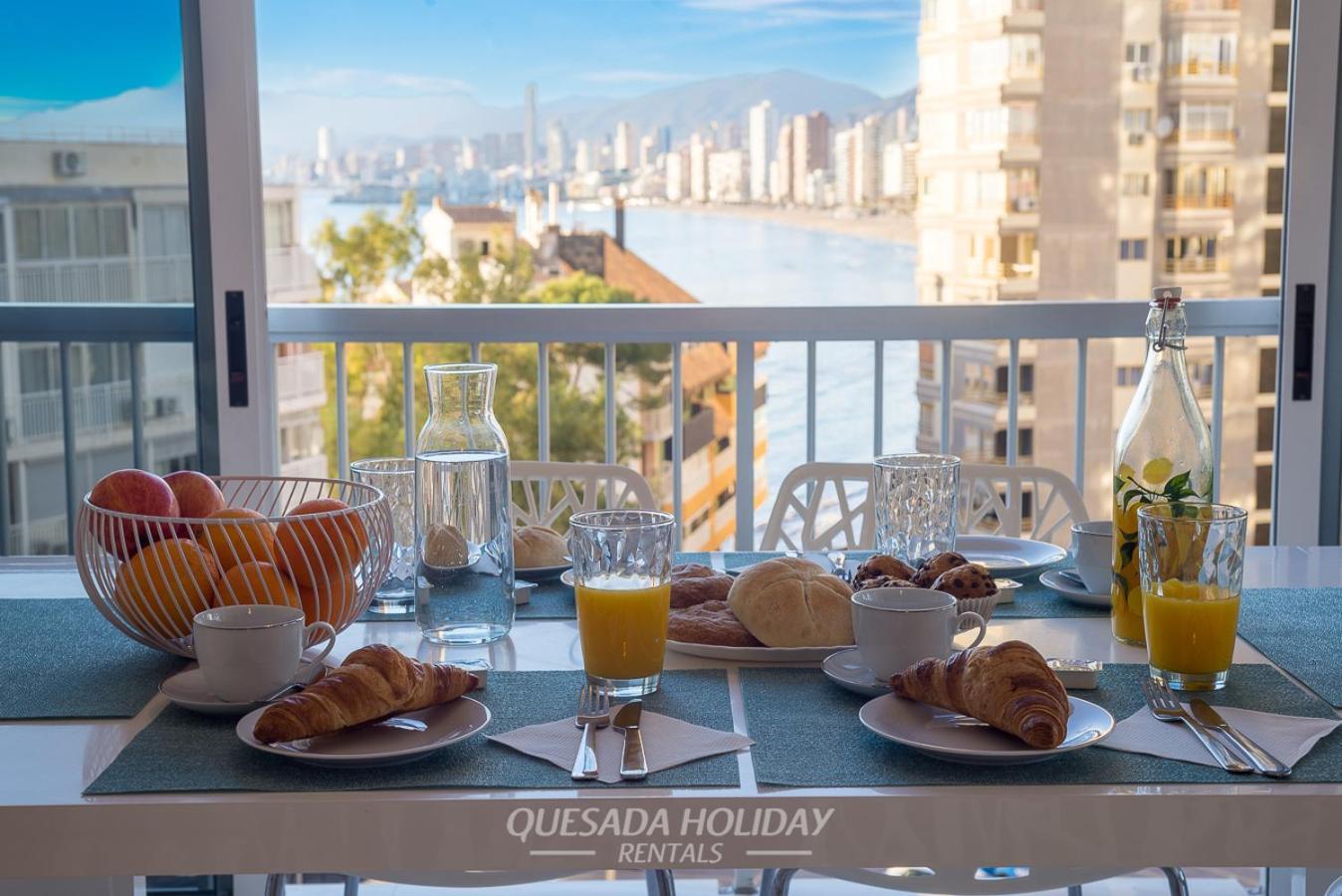 La Perla Benidorm Apartment Seaview & Pool Levante Beach ภายนอก รูปภาพ