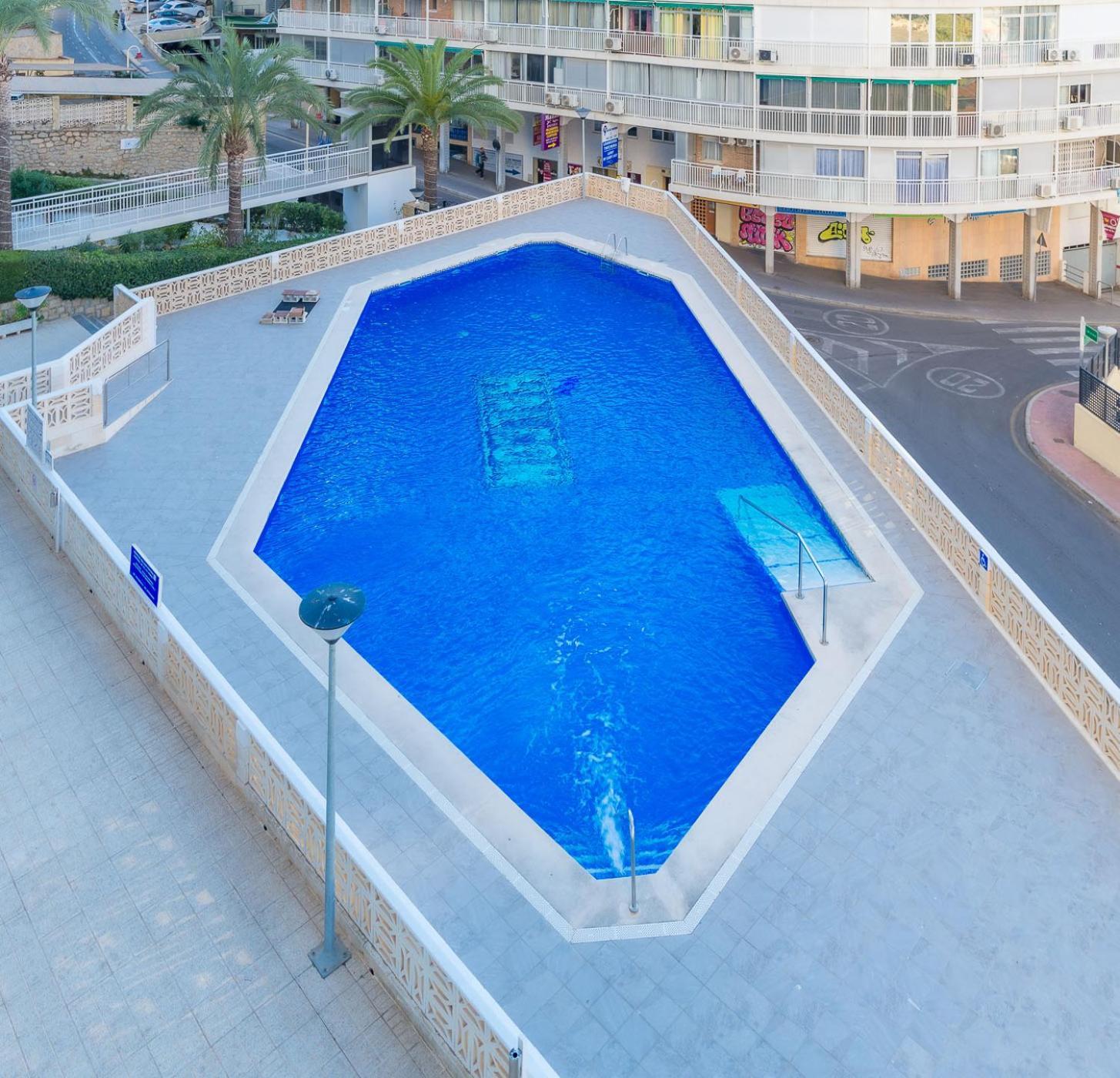 La Perla Benidorm Apartment Seaview & Pool Levante Beach ภายนอก รูปภาพ